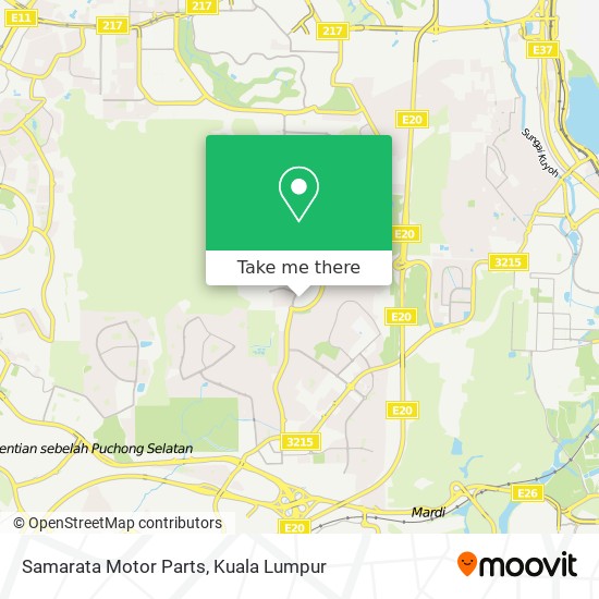 Samarata Motor Parts map