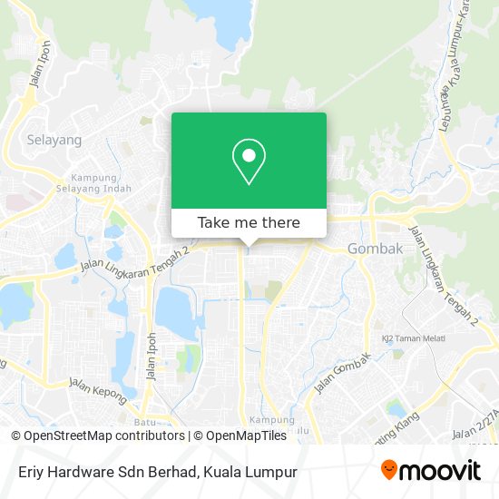 Eriy Hardware Sdn Berhad map