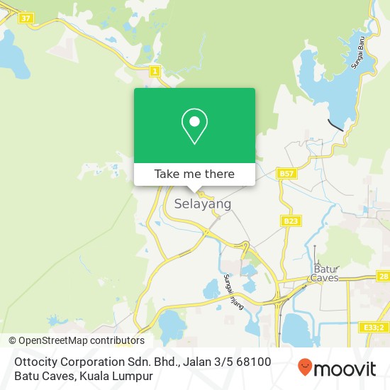 Ottocity Corporation Sdn. Bhd., Jalan 3 / 5 68100 Batu Caves map