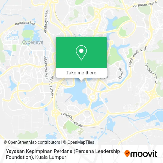 Yayasan Kepimpinan Perdana (Perdana Leadership Foundation) map