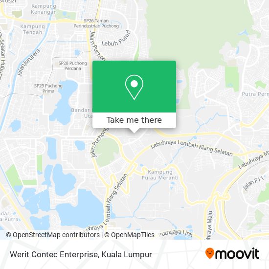 Werit Contec Enterprise map