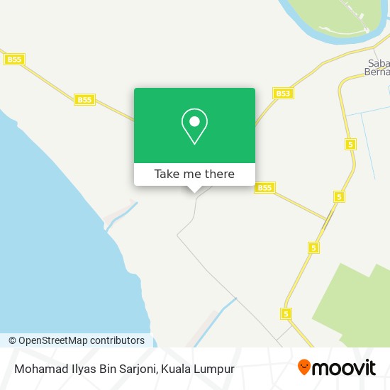 Mohamad Ilyas Bin Sarjoni map