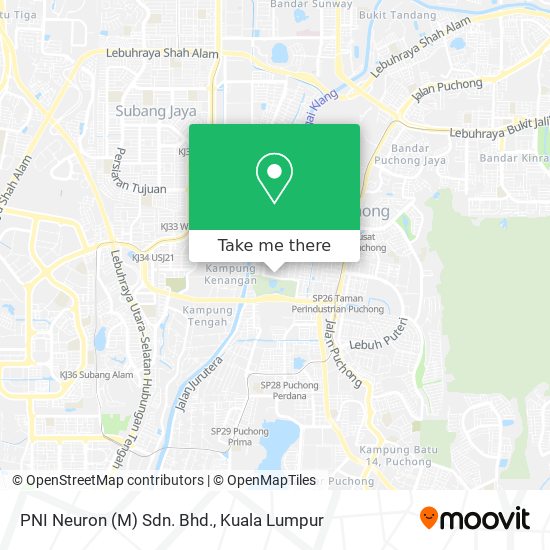 PNI Neuron (M) Sdn. Bhd. map