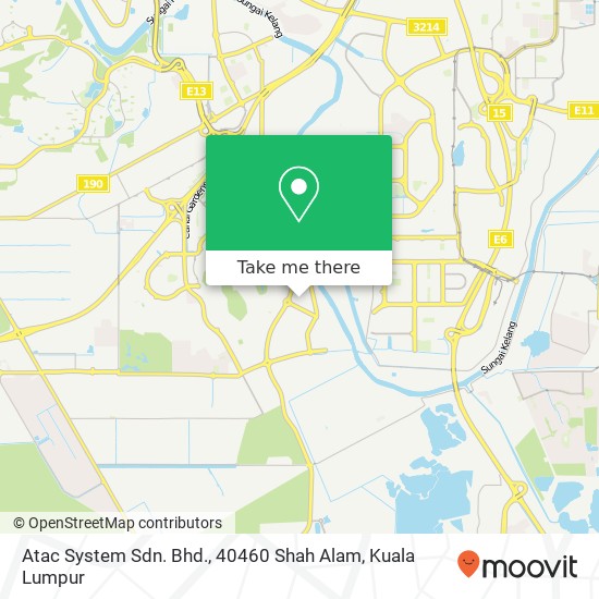 Atac System Sdn. Bhd., 40460 Shah Alam map