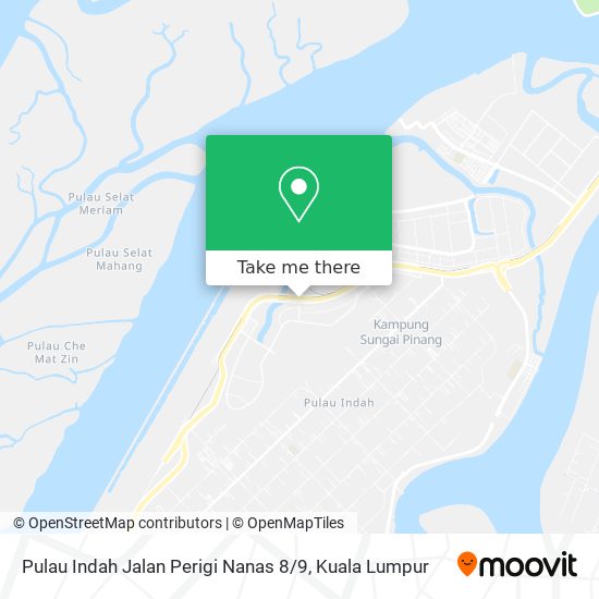 Pulau Indah Jalan Perigi Nanas 8 / 9 map