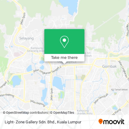 Light- Zone Gallery Sdn. Bhd. map