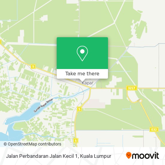 Jalan Perbandaran Jalan Kecil 1 map