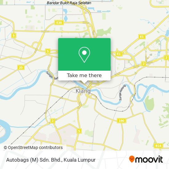 Autobags (M) Sdn. Bhd. map