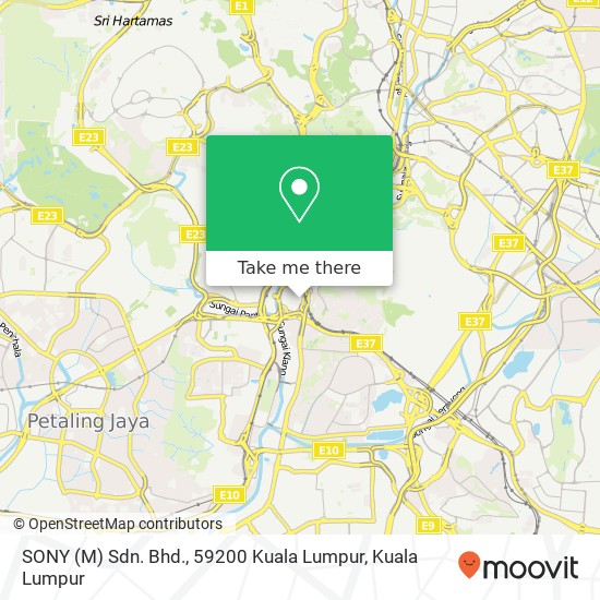 SONY (M) Sdn. Bhd., 59200 Kuala Lumpur map