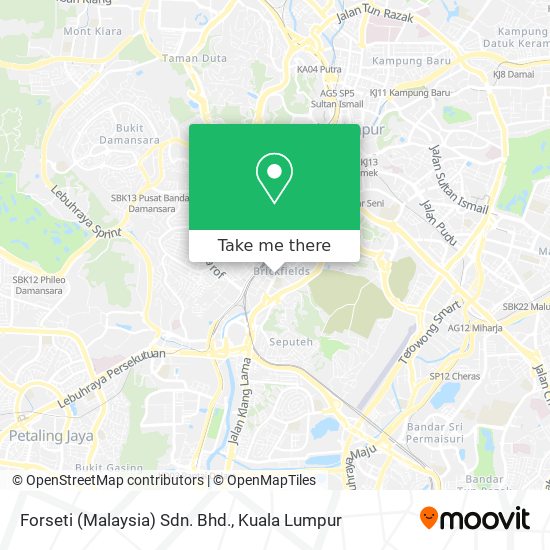 Peta Forseti (Malaysia) Sdn. Bhd.