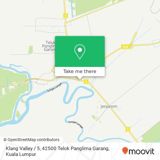 Peta Klang Valley / 5, 42500 Telok Panglima Garang