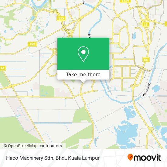Haco Machinery Sdn. Bhd. map