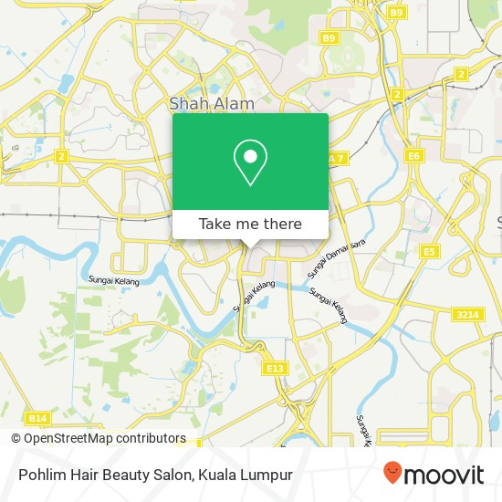 Pohlim Hair Beauty Salon map