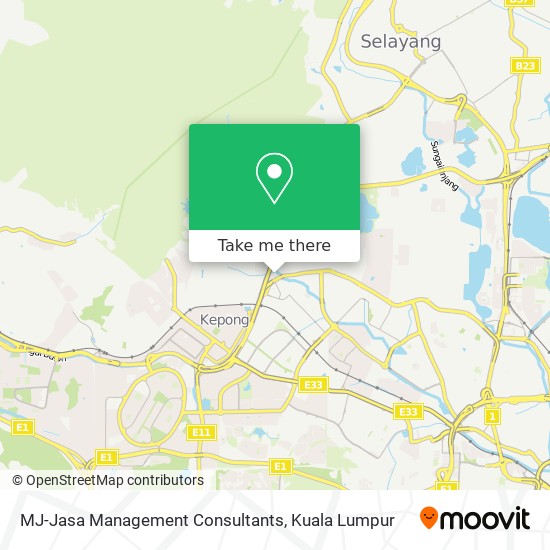 MJ-Jasa Management Consultants map