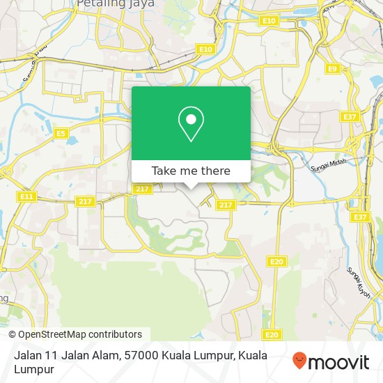 Jalan 11 Jalan Alam, 57000 Kuala Lumpur map