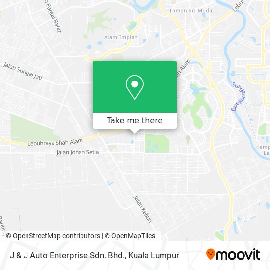 J & J Auto Enterprise Sdn. Bhd. map