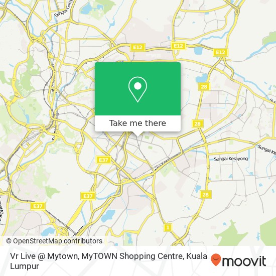 Vr Live @ Mytown, MyTOWN Shopping Centre map