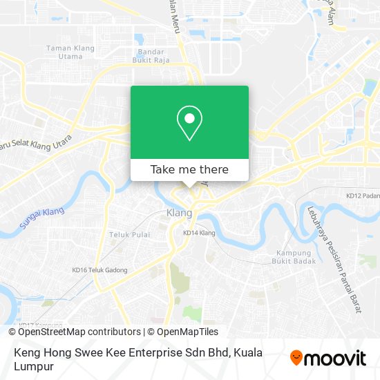 Keng Hong Swee Kee Enterprise Sdn Bhd map