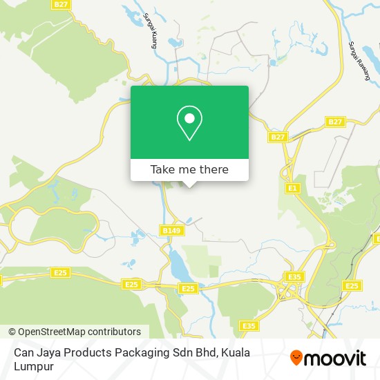 Peta Can Jaya Products Packaging Sdn Bhd