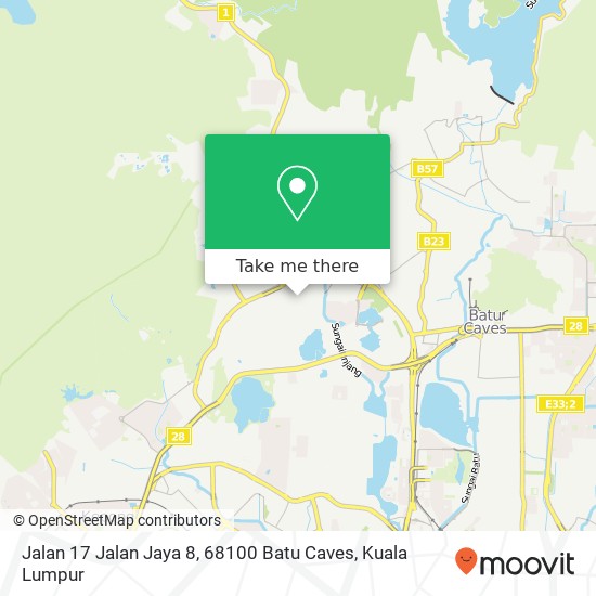 Jalan 17 Jalan Jaya 8, 68100 Batu Caves map