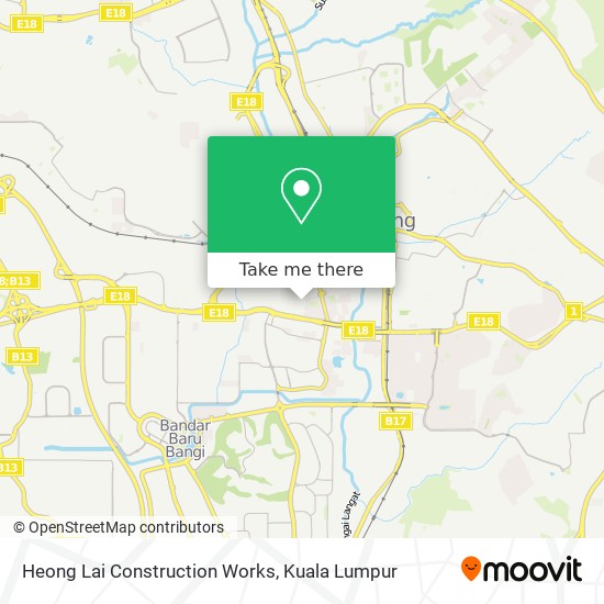 Heong Lai Construction Works map