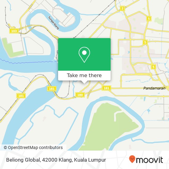 Beliong Global, 42000 Klang map