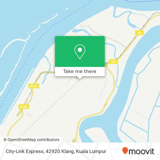 City-Link Express, 42920 Klang map