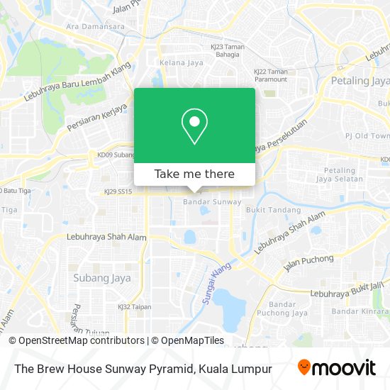 Peta The Brew House Sunway Pyramid