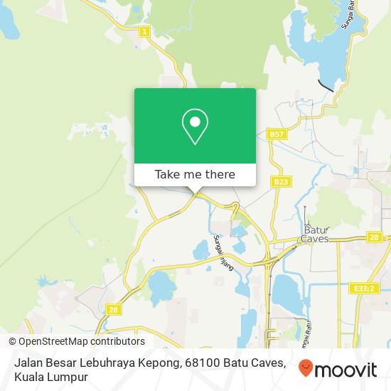 Jalan Besar Lebuhraya Kepong, 68100 Batu Caves map