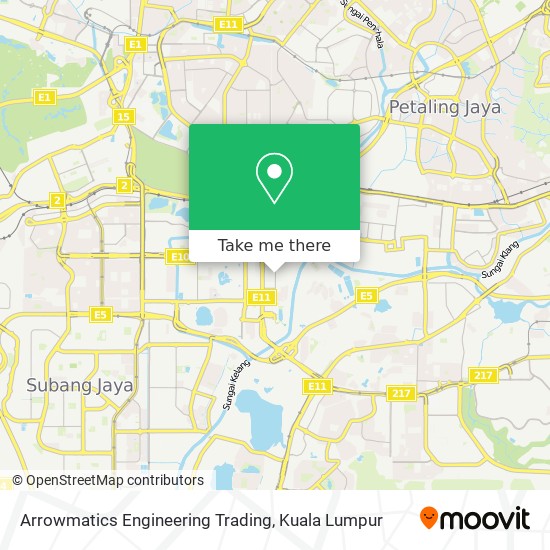 Arrowmatics Engineering Trading map
