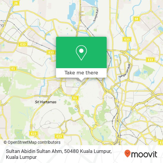 Sultan Abidin Sultan Ahm, 50480 Kuala Lumpur map