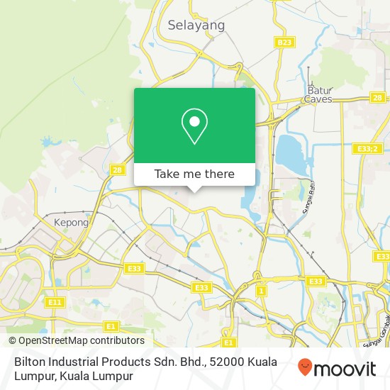 Peta Bilton Industrial Products Sdn. Bhd., 52000 Kuala Lumpur