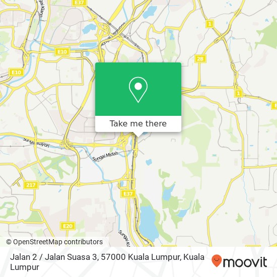 Peta Jalan 2 / Jalan Suasa 3, 57000 Kuala Lumpur