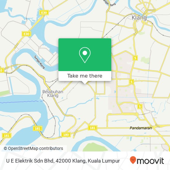 U E Elektrik Sdn Bhd, 42000 Klang map