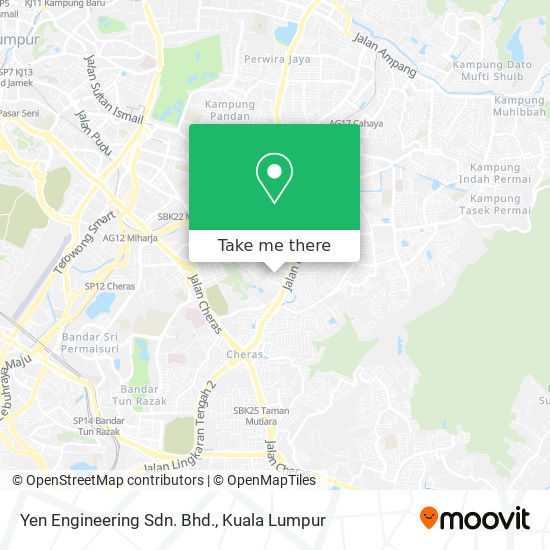 Yen Engineering Sdn. Bhd. map