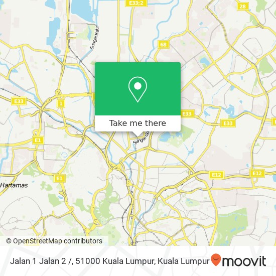 Jalan 1 Jalan 2 /, 51000 Kuala Lumpur map