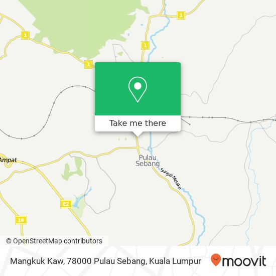 Mangkuk Kaw, 78000 Pulau Sebang map