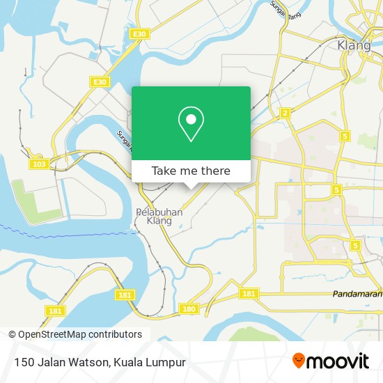 150 Jalan Watson map