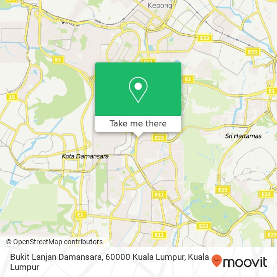 Bukit Lanjan Damansara, 60000 Kuala Lumpur map