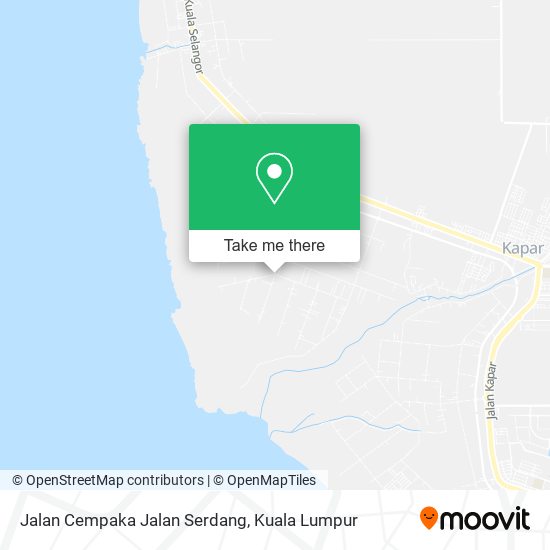 Jalan Cempaka Jalan Serdang, 42200 Kapar map