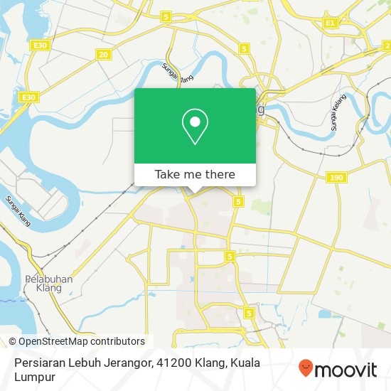 Persiaran Lebuh Jerangor, 41200 Klang map