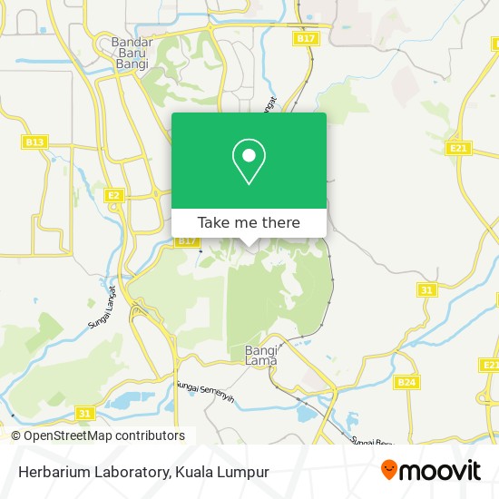 Herbarium Laboratory map