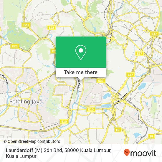 Launderdoff (M) Sdn Bhd, 58000 Kuala Lumpur map