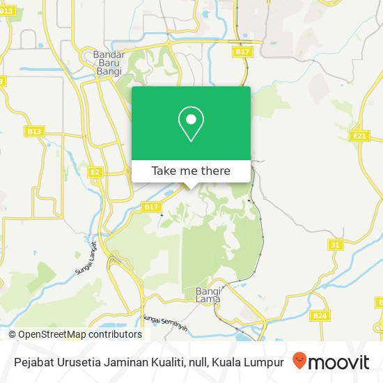 Pejabat Urusetia Jaminan Kualiti, null map