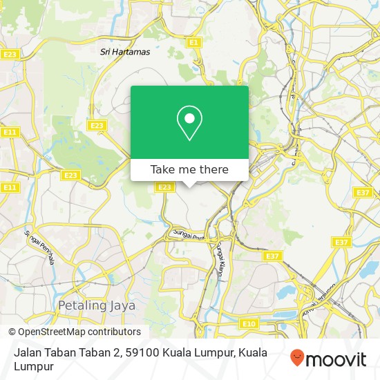 Jalan Taban Taban 2, 59100 Kuala Lumpur map