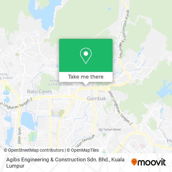 Agibs Engineering & Construction Sdn. Bhd. map