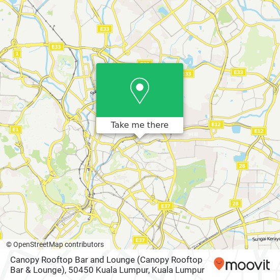 Canopy Rooftop Bar and Lounge (Canopy Rooftop Bar & Lounge), 50450 Kuala Lumpur map