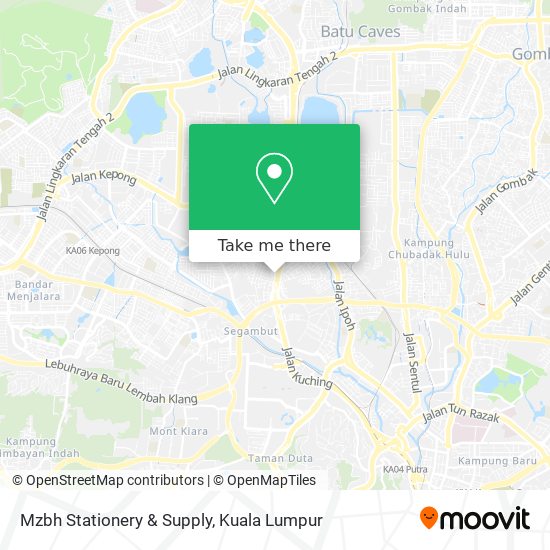 Mzbh Stationery & Supply map