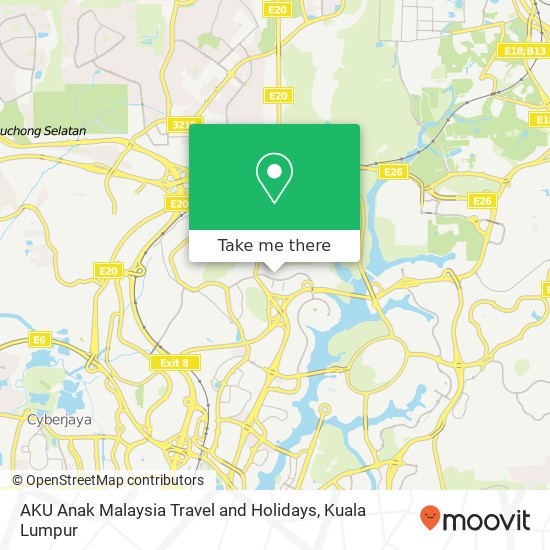Peta AKU Anak Malaysia Travel and Holidays