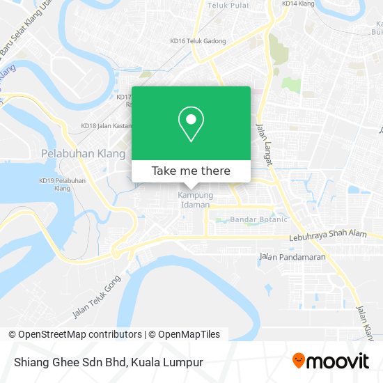 Shiang Ghee Sdn Bhd map